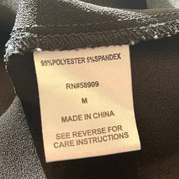 Gianni Bini Black Bell‎ Sleeve Off the Shoulder Top size M - Picture 12 of 12